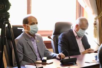 برگزاری ستاد مشترک استانی و دانشگاهی مبارزه با کرونا ویروس با حضور معاون کل وزیر بهداشت 99.02.19 